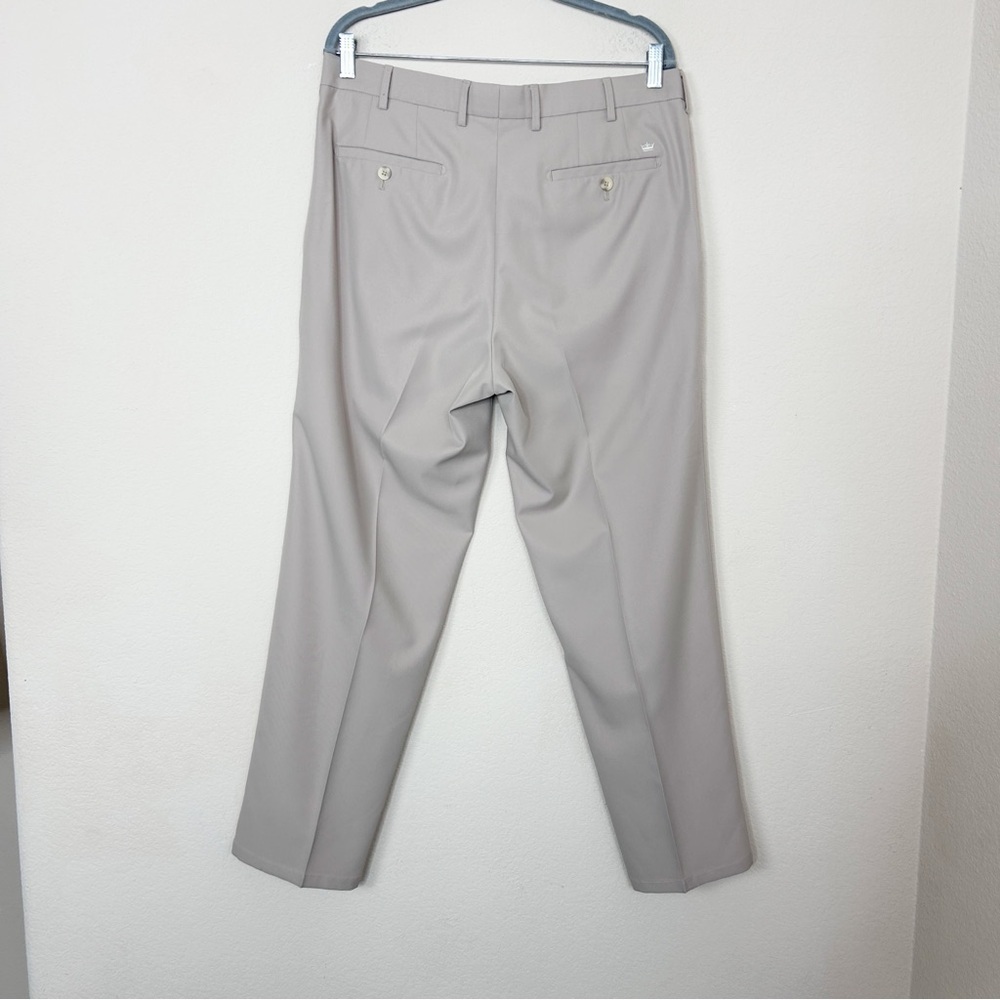 Peter Millar Mens Crown Sport Khaki Pants | Size 34 - Picture 3 of 10
